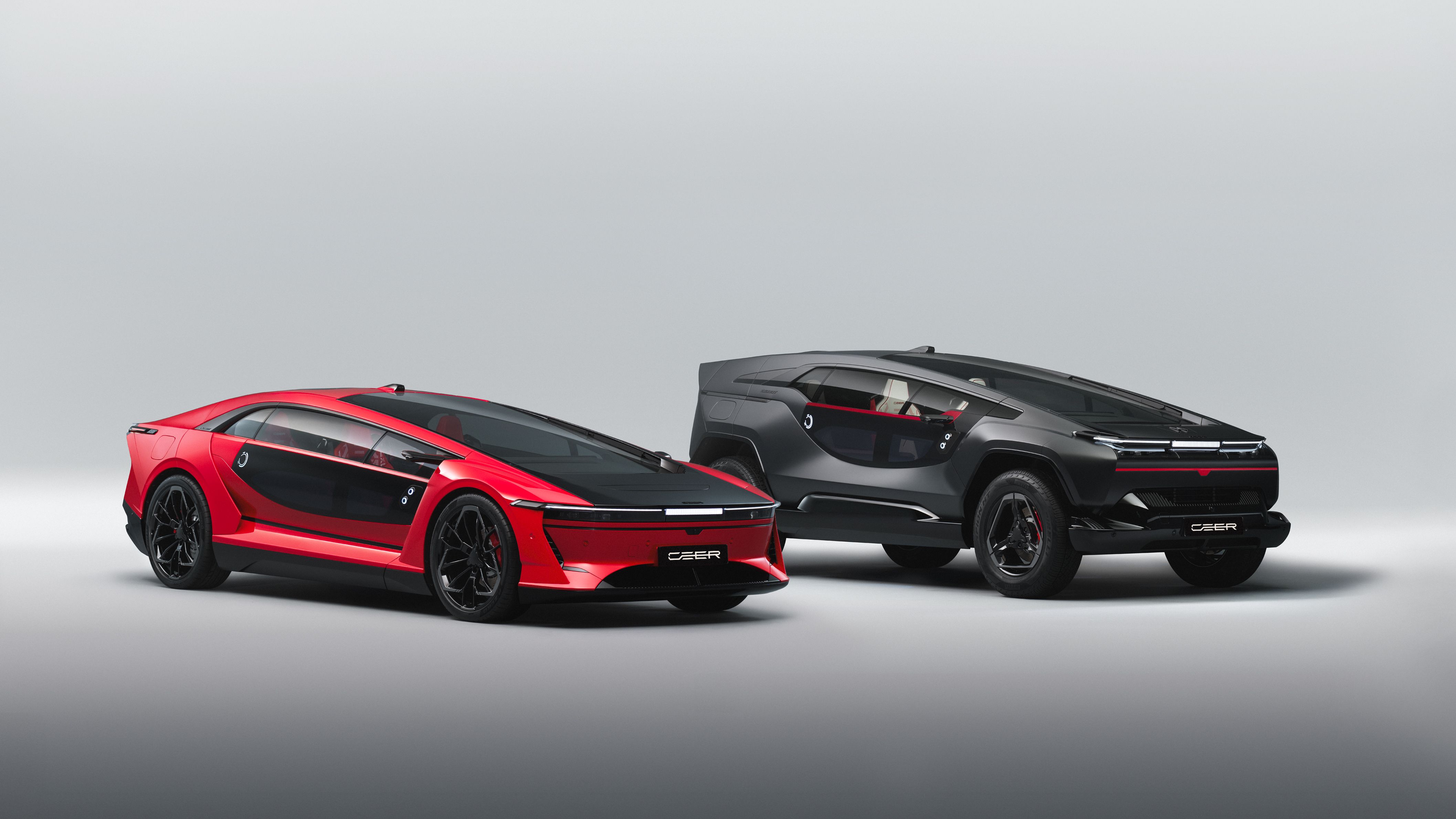 CEER Exobot Saudi electric sedan and SUV